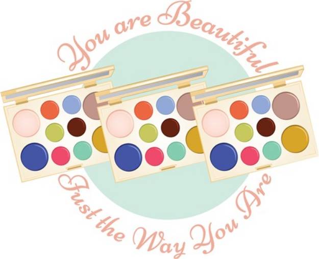 Picture of You Are Beautiful SVG File