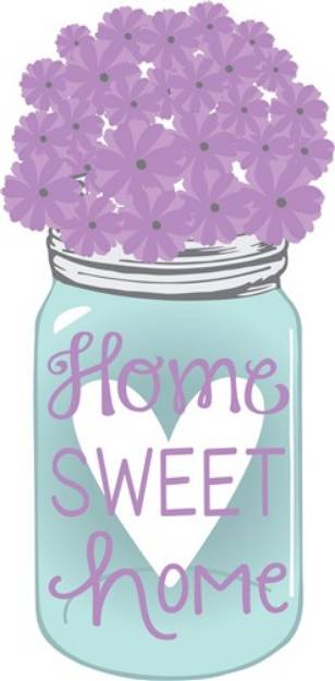 Picture of Home Sweet Home SVG File