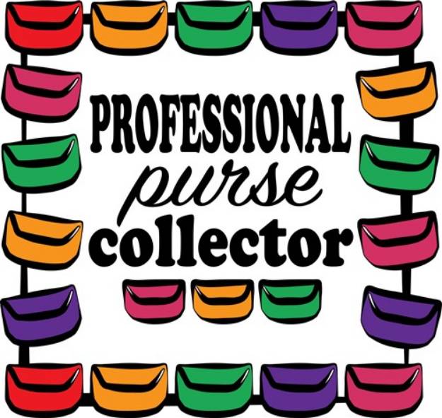 Picture of Purse Collector SVG File