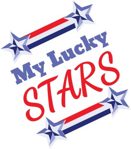 Picture of My Lucky Stars SVG File