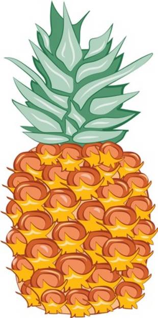 Picture of Pineapple SVG File