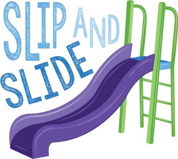 Picture of Slip And Slide SVG File