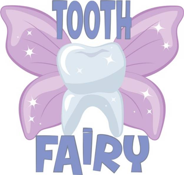 Picture of Tooth Fairy SVG File