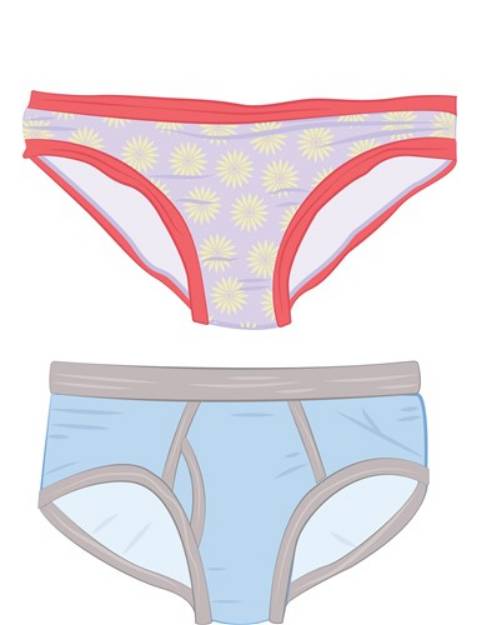 Picture of Underwear SVG File