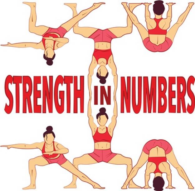 Picture of Strength In Numbers SVG File