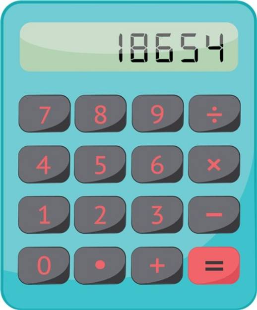 Picture of Calculator SVG File