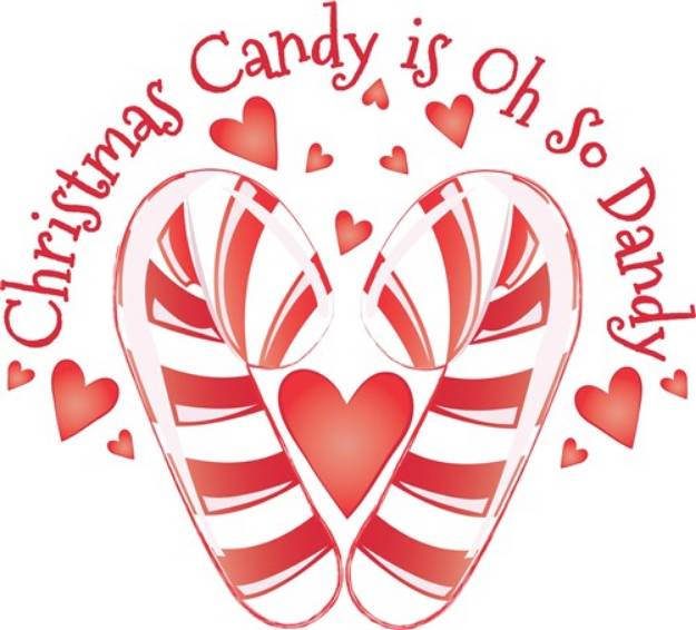 Picture of Christmas Candy SVG File