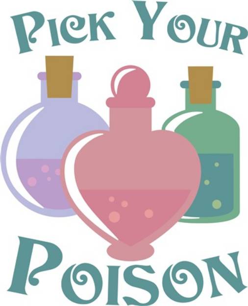 Picture of Pick Your Poison SVG File