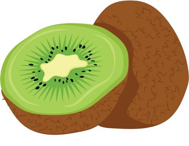 Picture of Kiwi Fruit SVG File