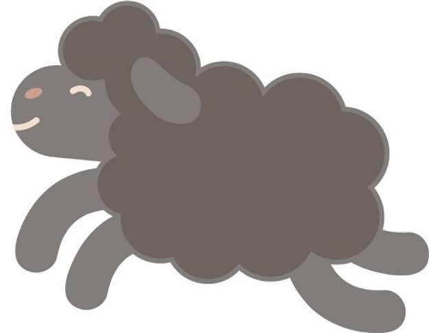 Picture of A Black Sheep SVG File
