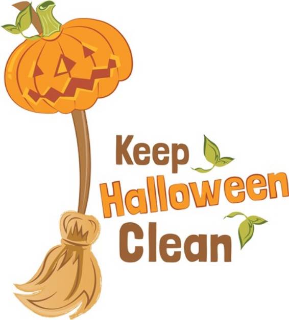 Picture of Keep Halloween Clean SVG File