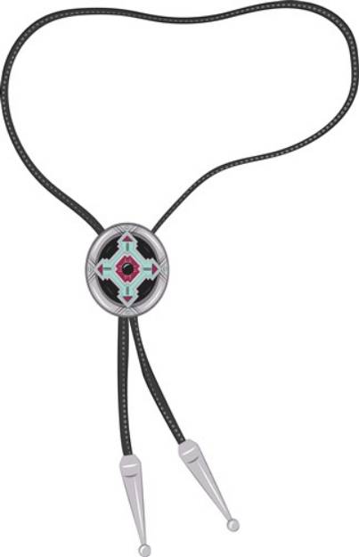 Picture of Bolo Tie SVG File