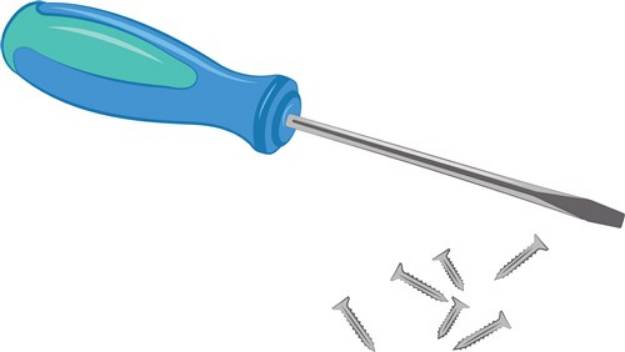 Picture of Screwdriver SVG File