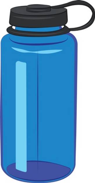 Picture of Water Bottle SVG File