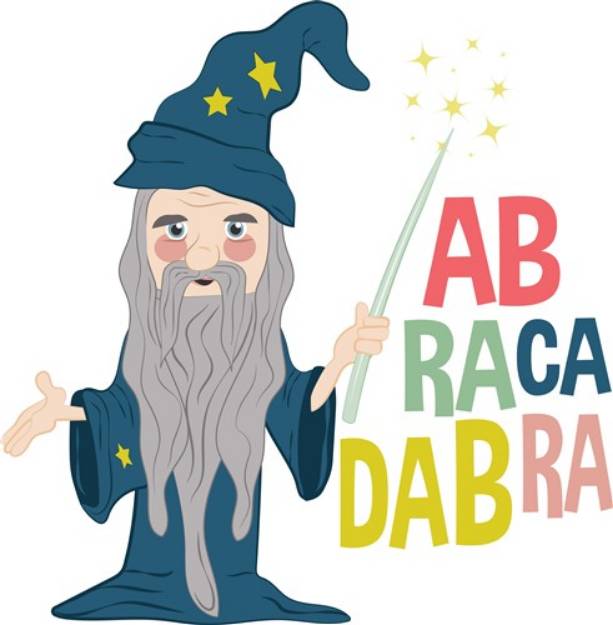 Picture of Abracadabra SVG File