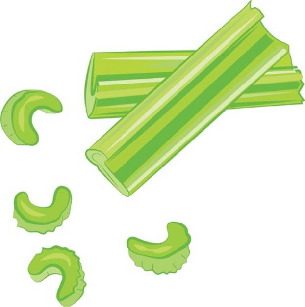 Picture of Celery SVG File