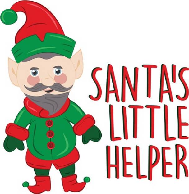 Picture of Santas Helper SVG File