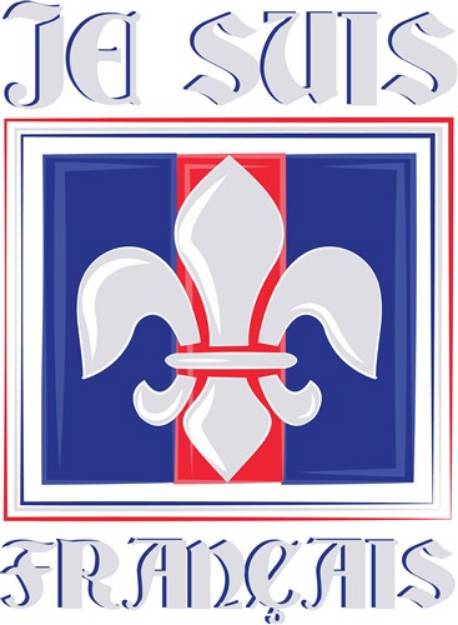 Picture of Je Suis Francais SVG File