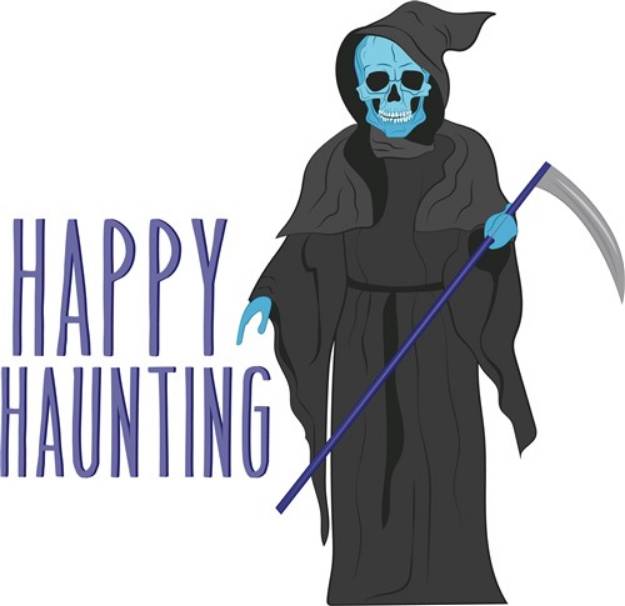 Picture of Happy Haunting SVG File