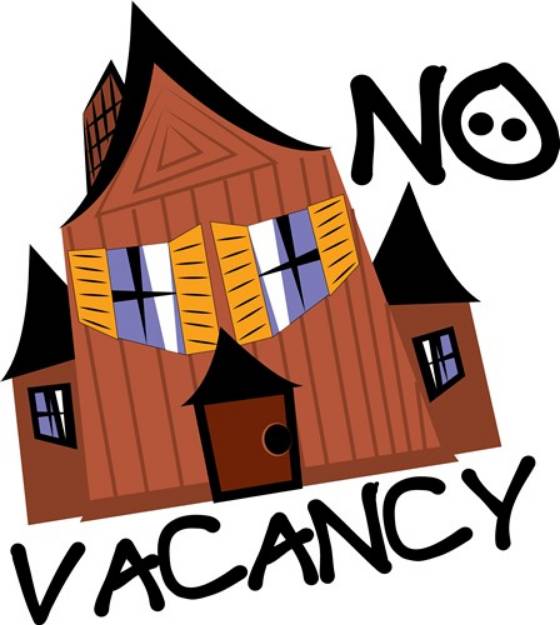 Picture of No Vacancy SVG File