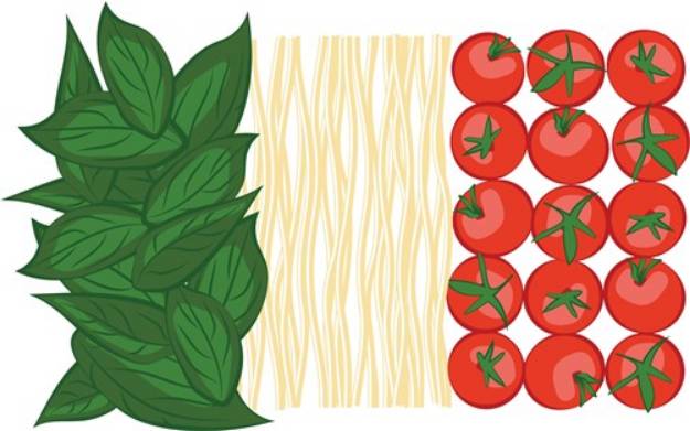 Picture of Italian Food SVG File