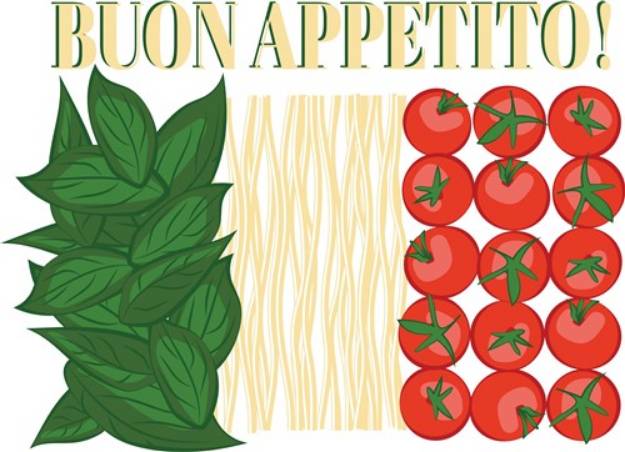 Picture of Buon Appetito SVG File