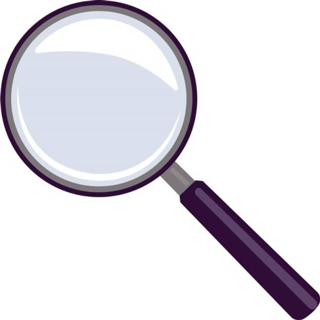 Picture of Magnifying Glass SVG File