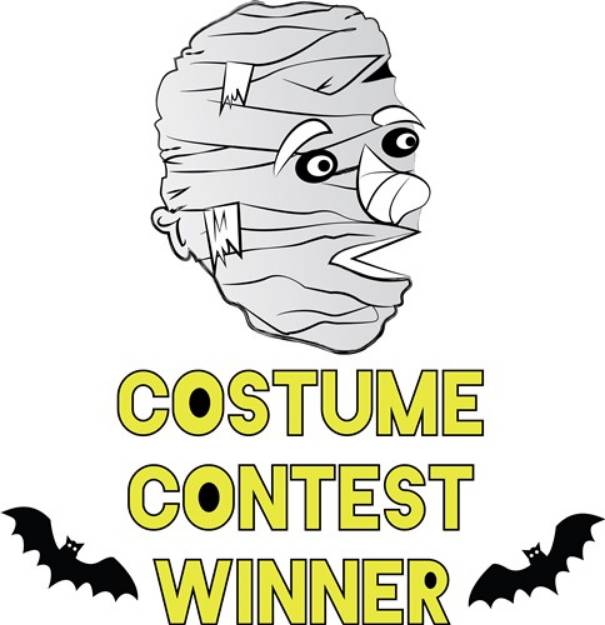 Picture of Costume Contest Winner SVG File