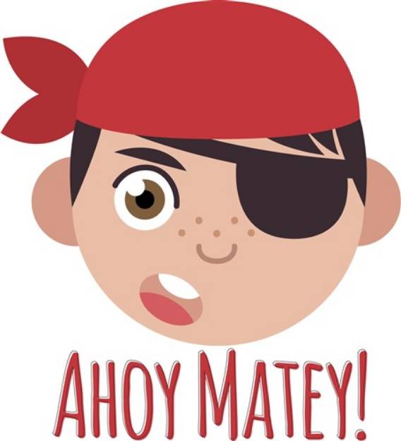 Picture of Ahoy Matey SVG File