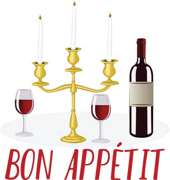 Picture of Bon Appetit SVG File