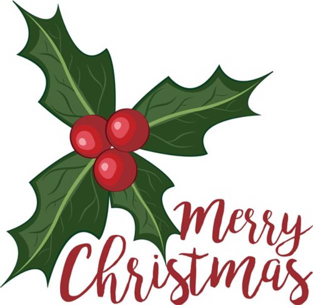 Picture of Merry Christmas SVG File