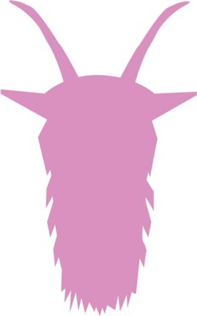 Picture of Goat Head SVG File