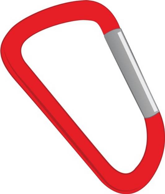 Picture of Carabiner Clip SVG File