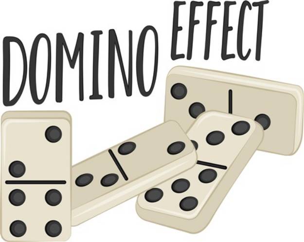 Picture of Domino Effect SVG File