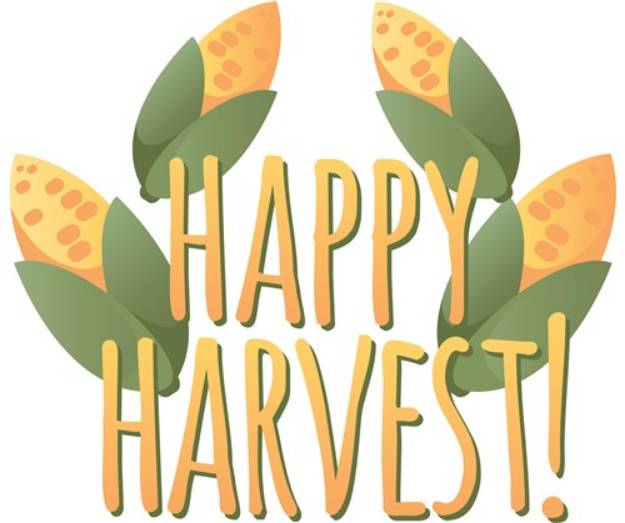 Picture of Happy Harvest SVG File