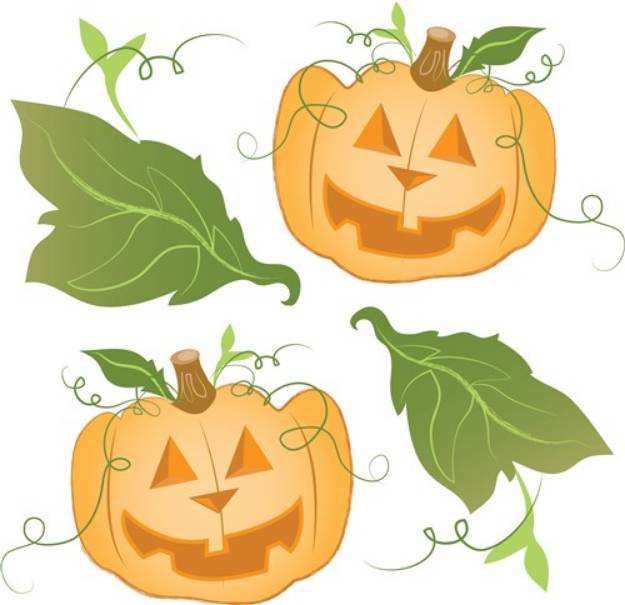 Picture of Jack O Lanterns SVG File