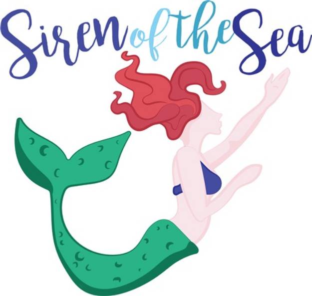 Picture of Siren Of Sea SVG File