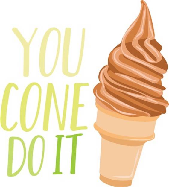 Picture of Cone Do It SVG File