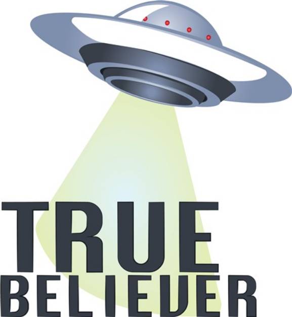 Picture of True Believer SVG File