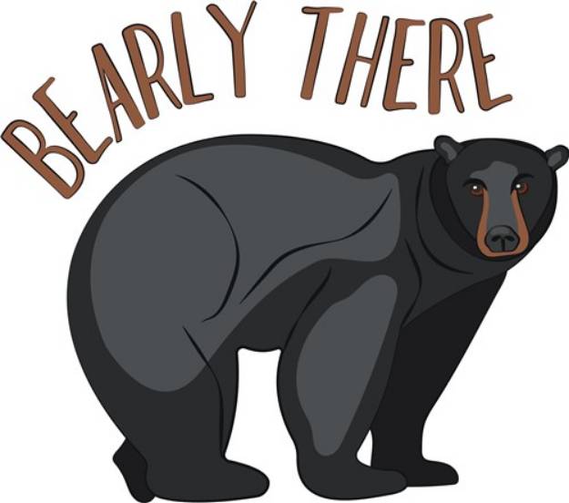 Picture of Bearly There SVG File