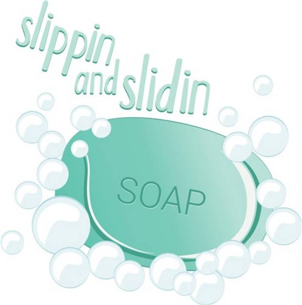 Picture of Slippin Slidin SVG File