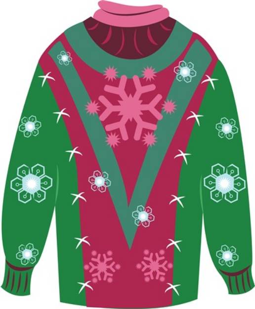 Picture of Winter Sweater SVG File