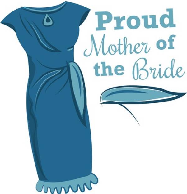 Picture of Mother Of Bride SVG File