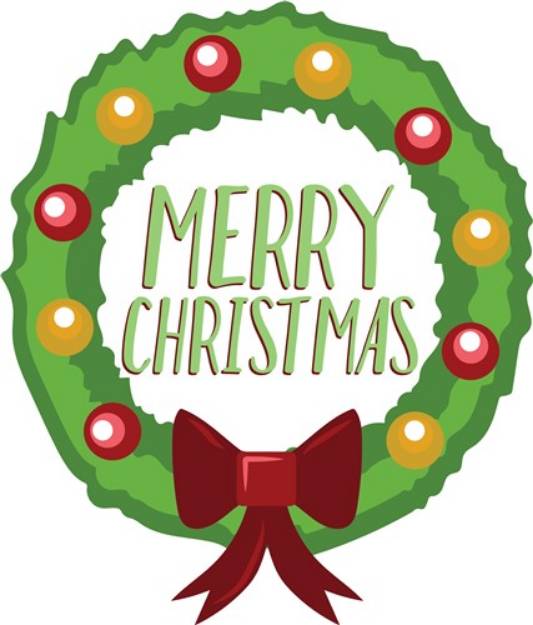 Picture of Merry Christmas SVG File