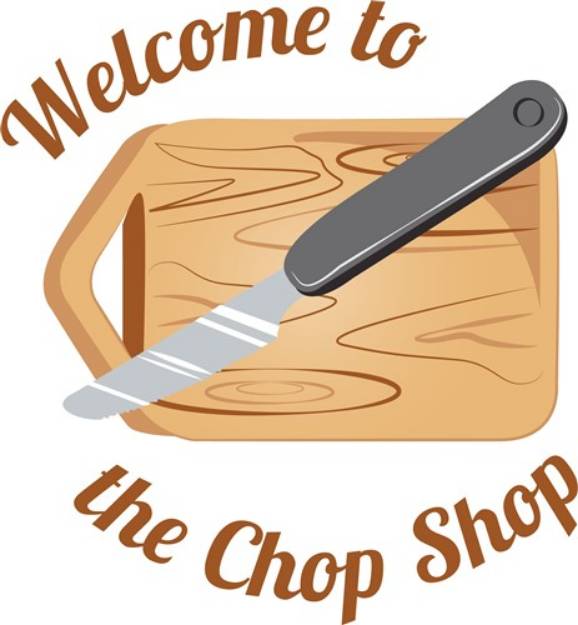 Picture of Chop Shop SVG File