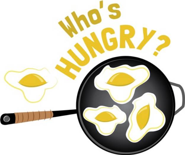 Picture of Whos Hungry SVG File