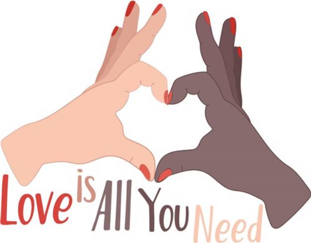 Picture of Need Love SVG File