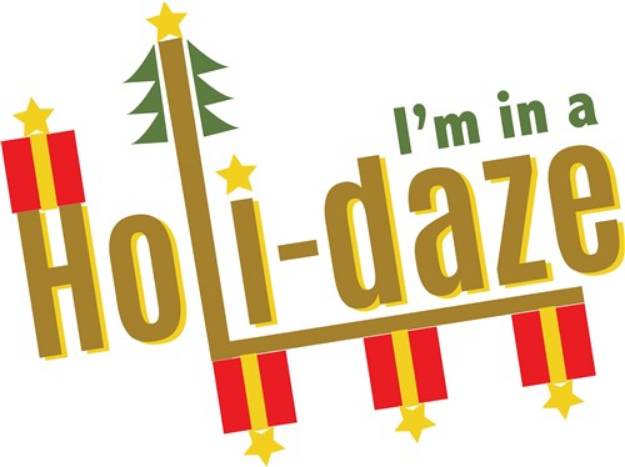 Picture of In A Holidaze SVG File