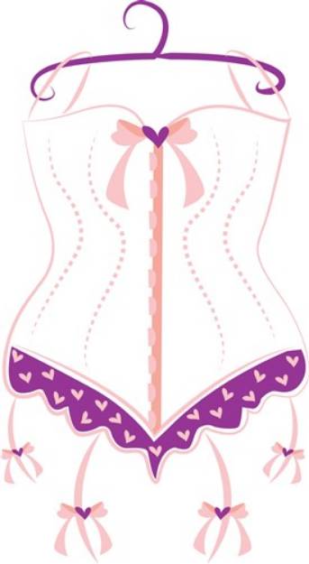 Picture of Corset SVG File