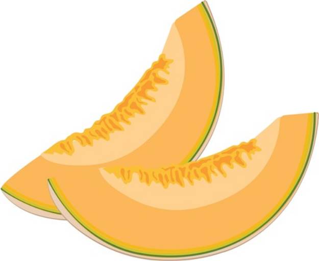 Picture of Cantaloupe SVG File
